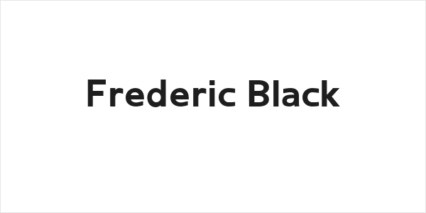 Frederic Black Logo