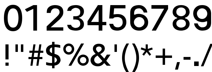 Frederic Regular Font OTHER CHARS