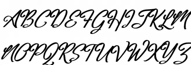 Frederick Alexander Italic Polices MAJUSCULES