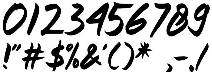 Frederick Greatong Font OTHER CHARS