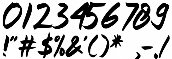 Frederick Greatong Font OTHER CHARS