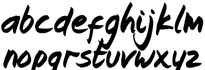 Frederick Greatong Font LOWERCASE