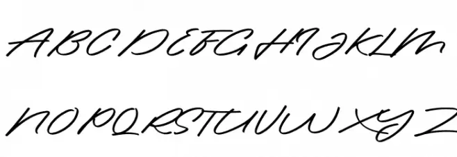 FrederickFree 字体 大写