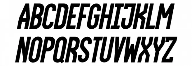 FrederickSans Italic Polices MAJUSCULES
