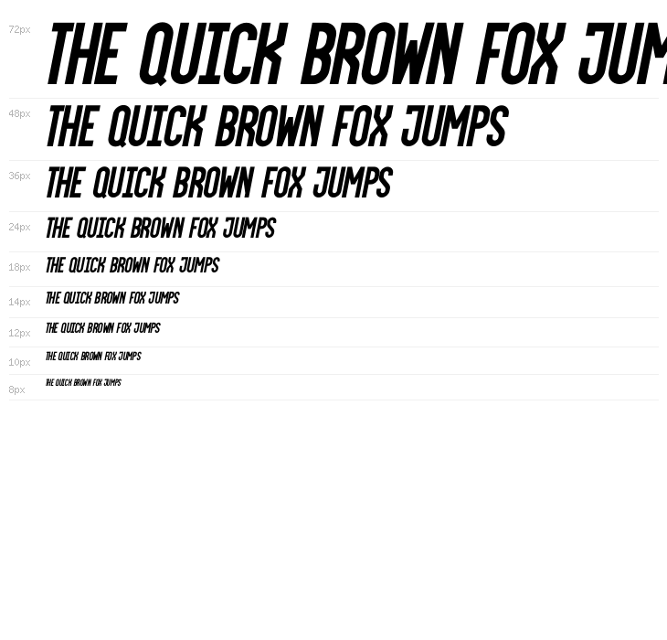 FrederickSans Italic Waterfall