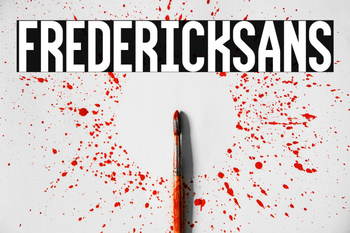 FrederickSans Example 1