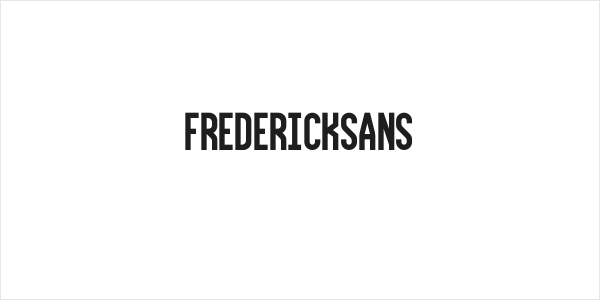 FrederickSans Logo