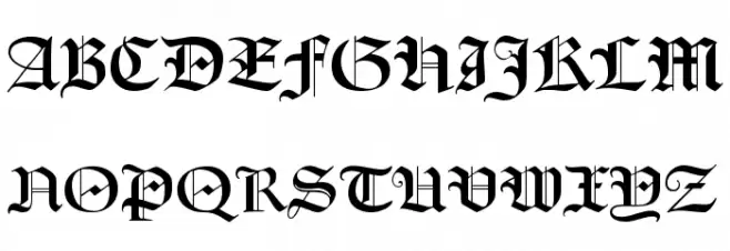 FrederickText Fuentes MAYÚSCULAS