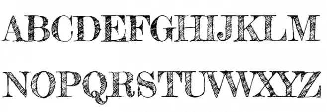 Fredericka the Great Schriftart Groß