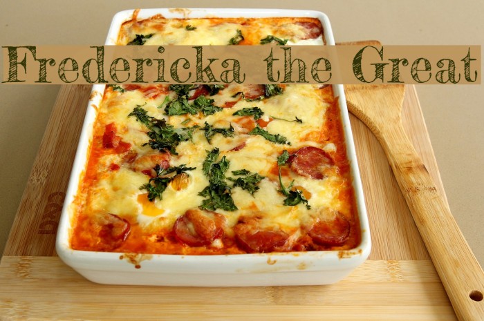 Fredericka the Great Font examples