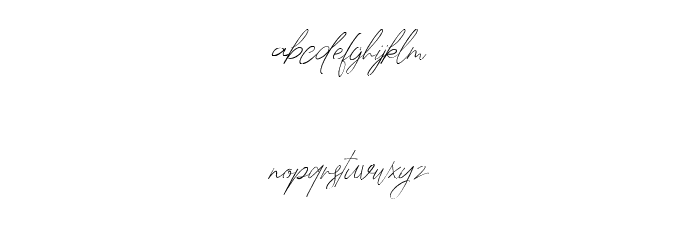 Fredericy Free For Personal Use Font LOWERCASE