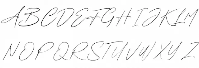 Fredericy Free For Personal Use フォント 大文字