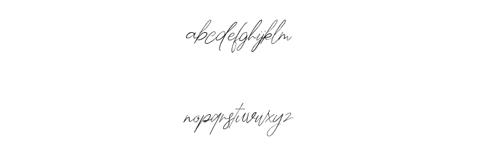 Fredericy Free For Personal Use Font LOWERCASE