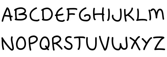 Fredfont Font LOWERCASE