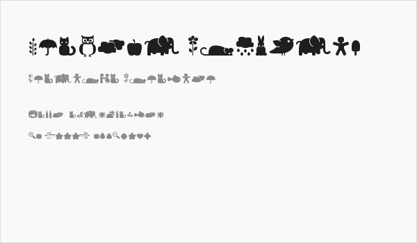 Fredoka Dingbats Business Card