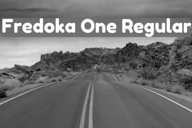 Fredoka One Regular Font examples