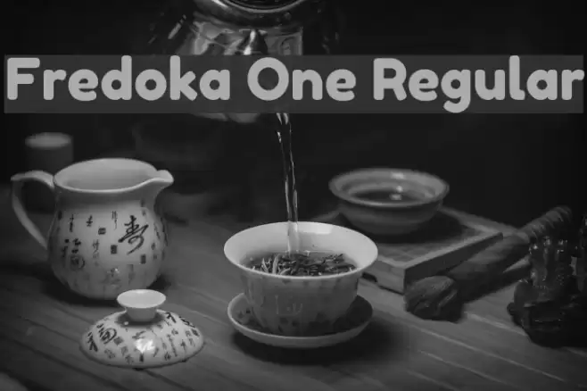 Fredoka One Regular Font examples