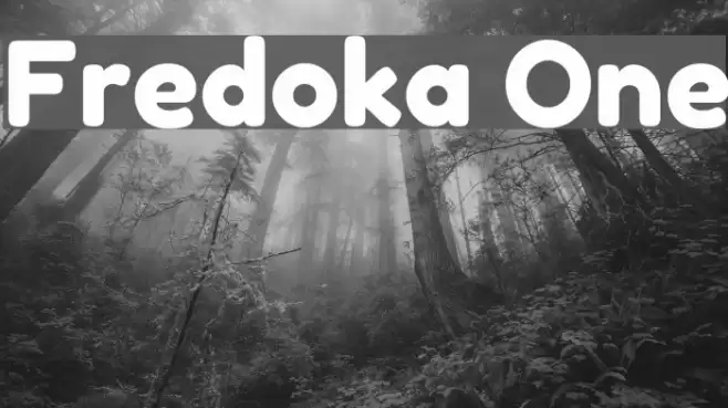Fredoka One Font examples