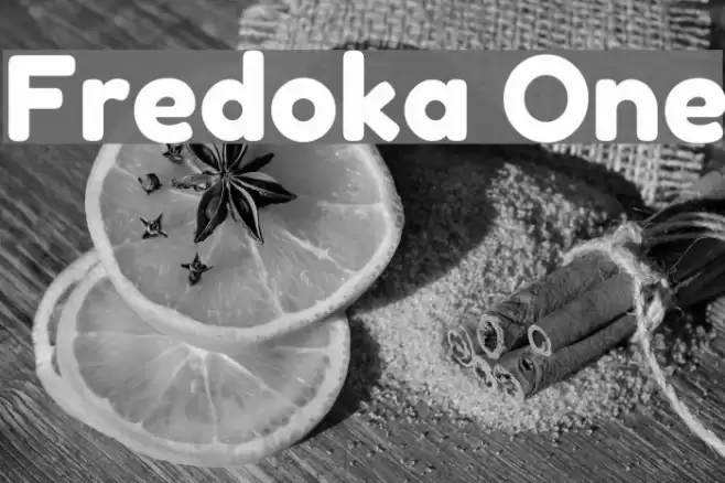 Fredoka One Font examples