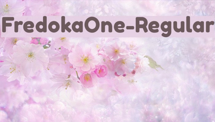 FredokaOne-Regular Font examples