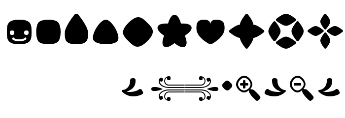 Fredokadingbats Font OTHER CHARS