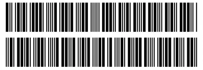 Free 3 of 9 Regular Fonte MAIÚSCULAS