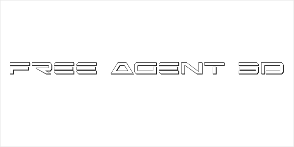 Free Agent 3D Logo