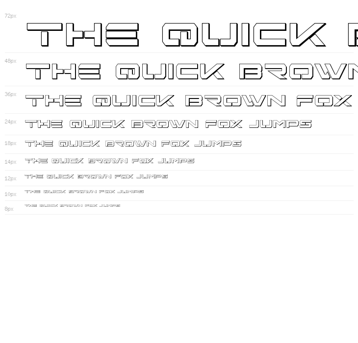 Free Agent Bold 3D Waterfall