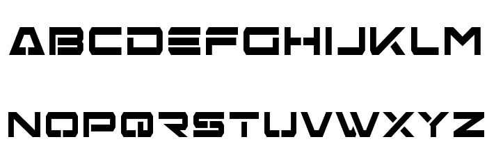 Free Agent Bold Condensed Font LOWERCASE