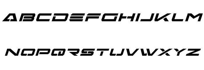 Free Agent Bold Expanded Italic Font LOWERCASE