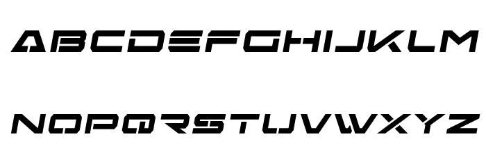 Free Agent Bold Semi-Italic Font LOWERCASE