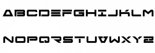 Free Agent Bold Font Litere mari