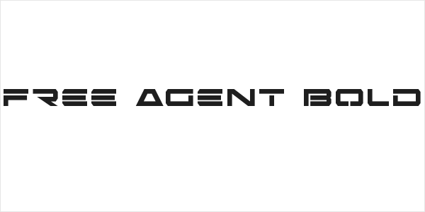 Free Agent Bold Logo