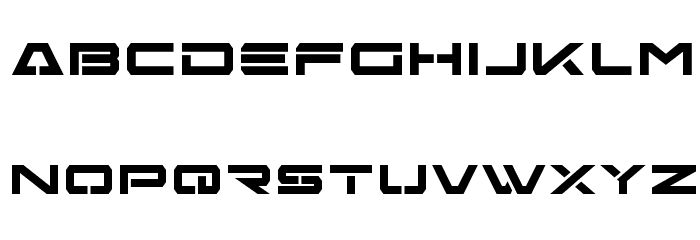 Free Agent Bold Font LOWERCASE