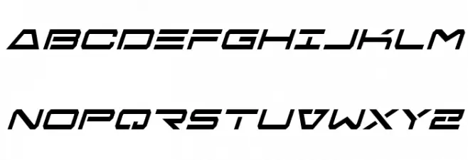 Free Agent Condensed Italic Polices MAJUSCULES
