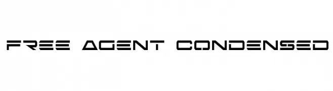 Free Agent Condensed  Descarca Fonturi Gratis