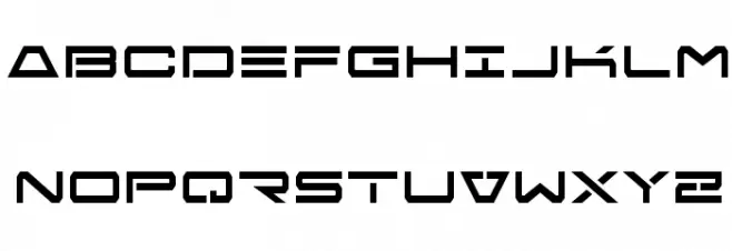 Free Agent Condensed 字体 大写