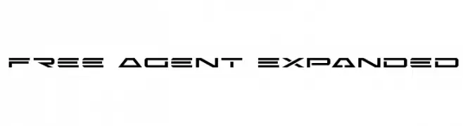 Free Agent Expanded  Descarca Fonturi Gratis