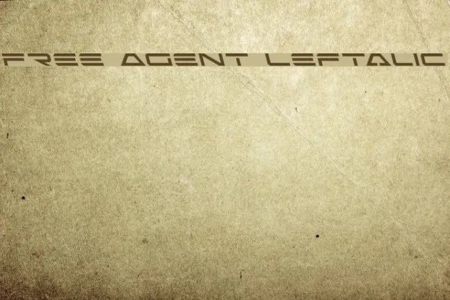 Free Agent Leftalic Example 2