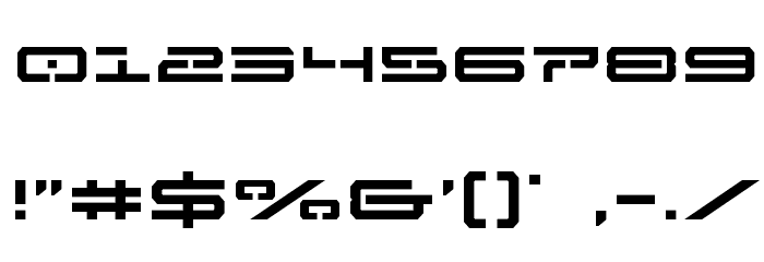 Free Agent Font OTHER CHARS