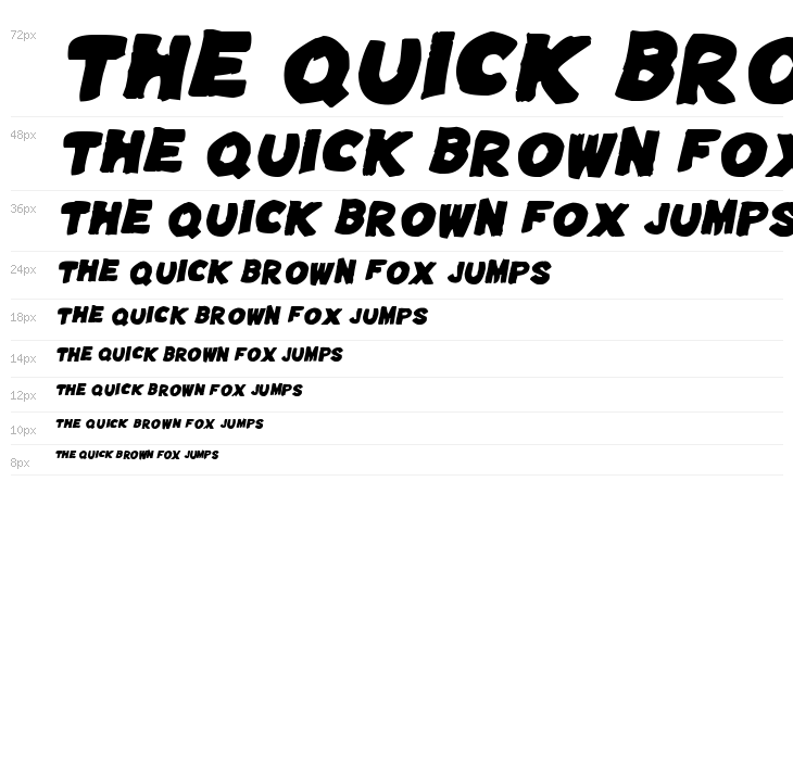 Free Cheese Italic Waterfall