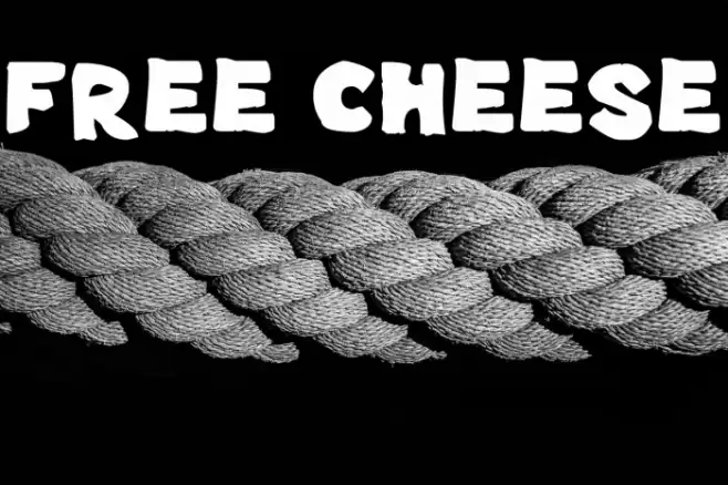 Free Cheese Font examples