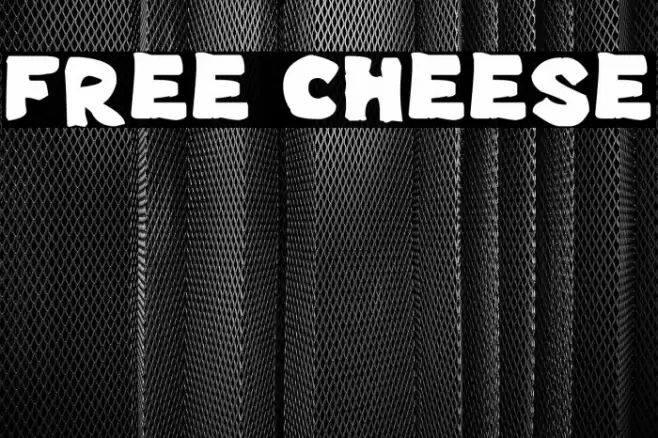 Free Cheese Font examples