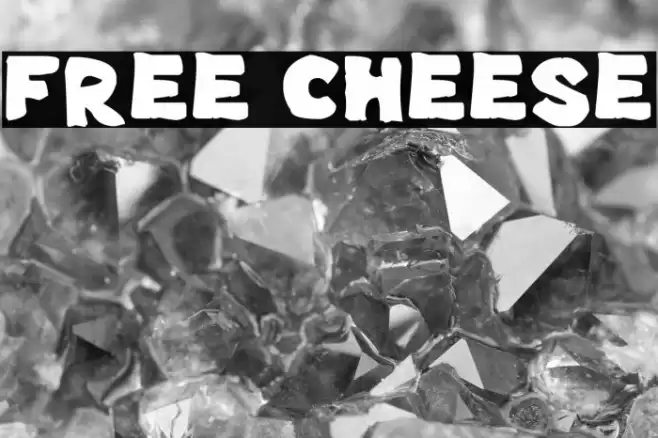 Free Cheese Font examples