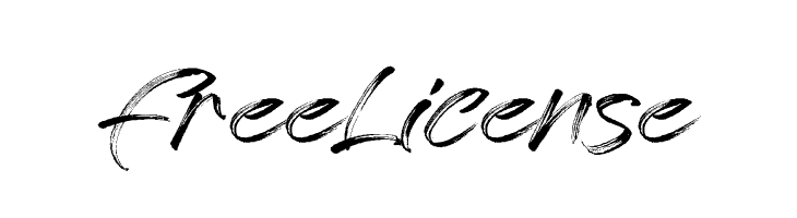 Free License  Free Fonts Download