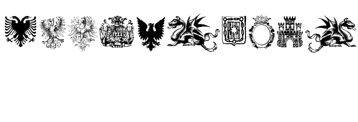 Free Medieval Font OTHER CHARS