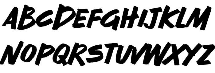 Free Minded Font LOWERCASE