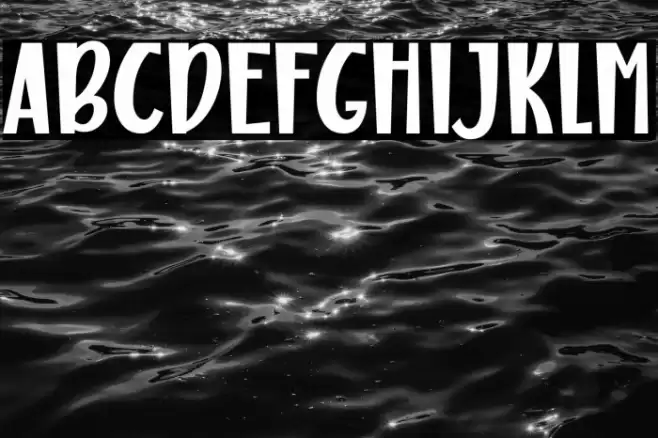 Free Monday フォント examples