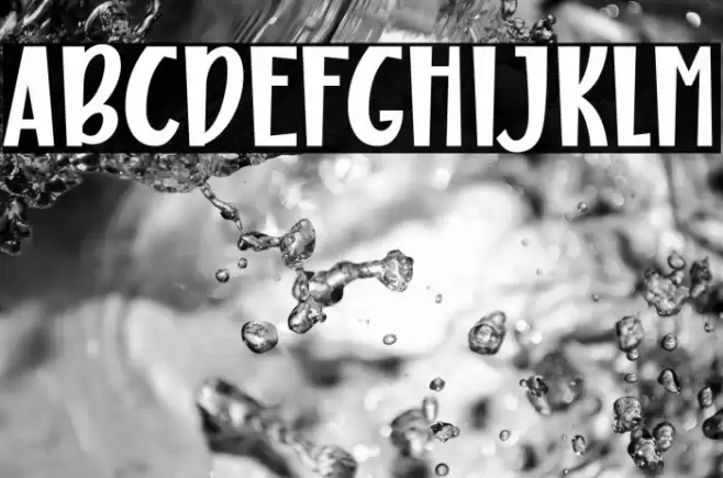 Free Monday フォント examples