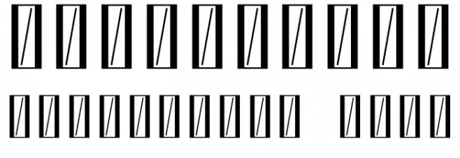 Free Monogram Font OTHER CHARS